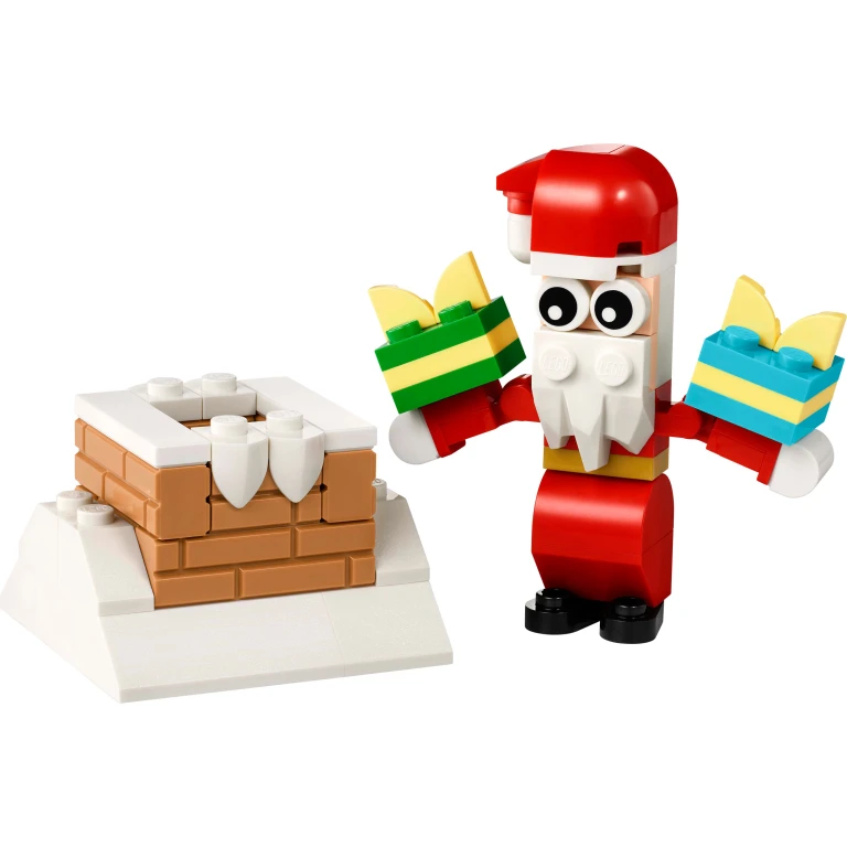 Lego Kerstman In De Schoorsteen Bouwset - 1 stuk