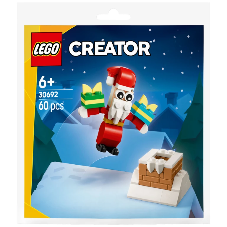 Lego Kerstman In De Schoorsteen Bouwset - 1 stuk