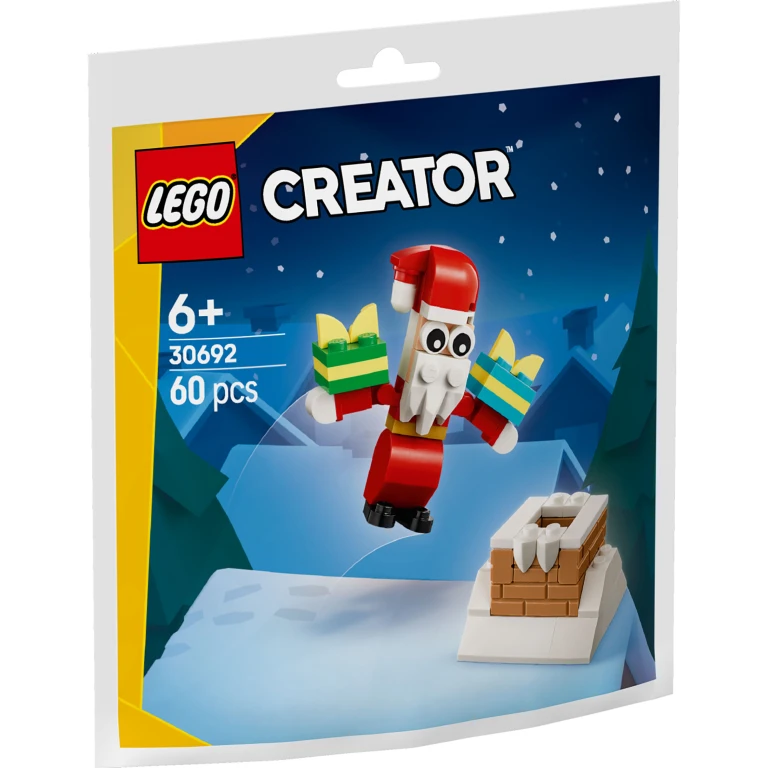 Lego Kerstman In De Schoorsteen Bouwset - 1 stuk