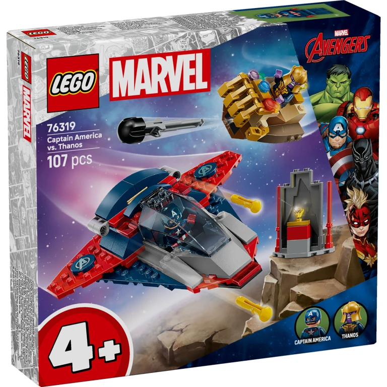 LEGO Super Heroes Marvel Captain America Bouwset - 1 stuk