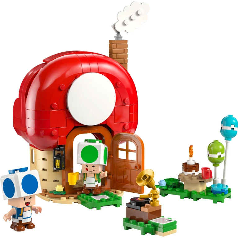 LEGO Super Mario Toads Huisfeestje Bouwset - 1 stuk