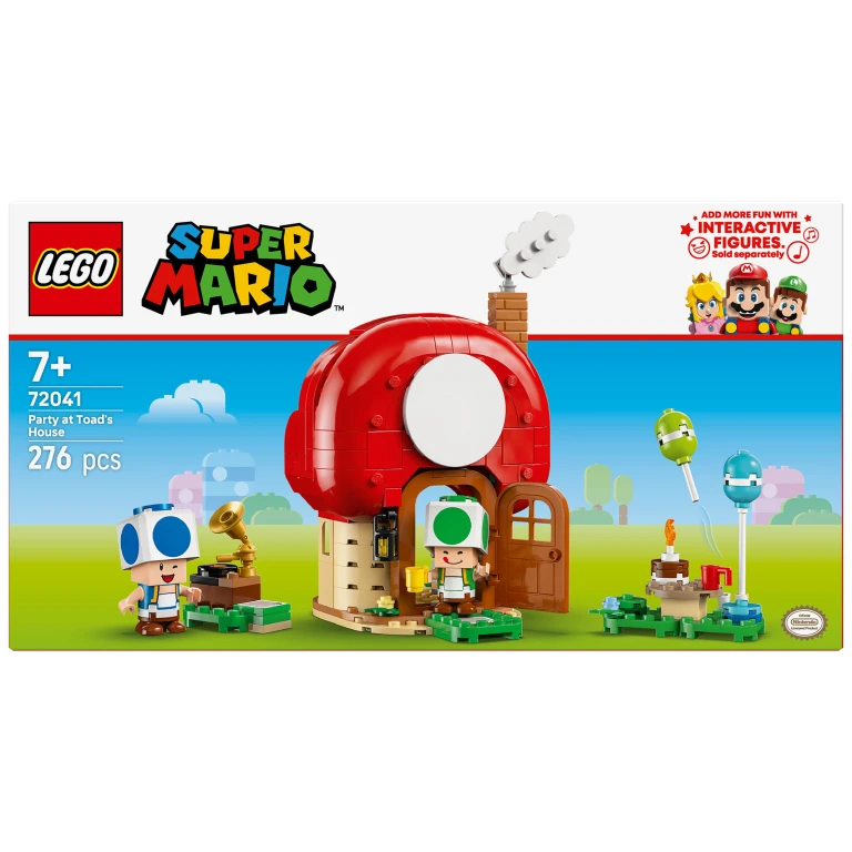 LEGO Super Mario Toads Huisfeestje Bouwset - 1 stuk