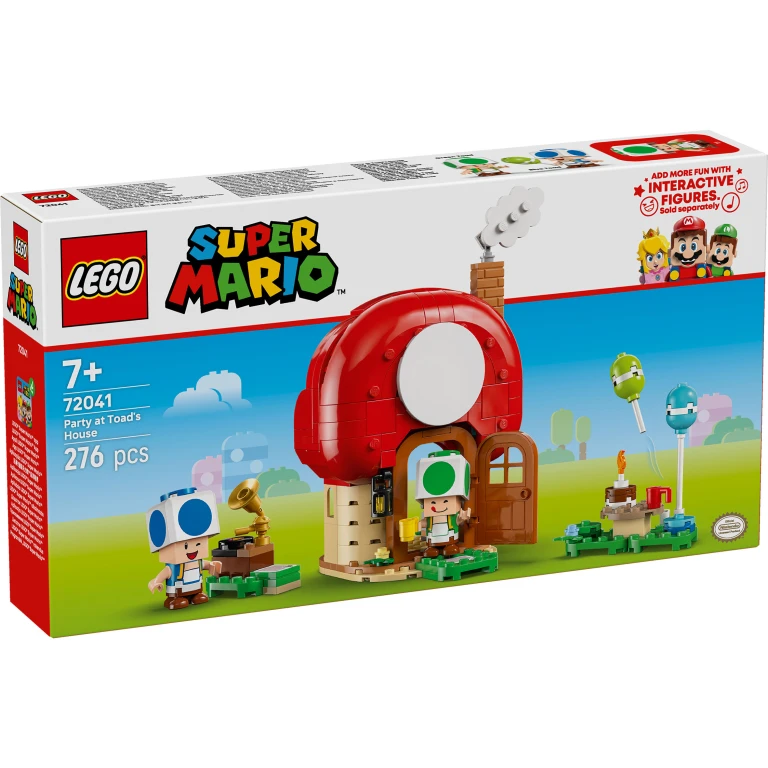 LEGO Super Mario Toads Huisfeestje Bouwset - 1 stuk