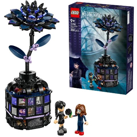 Lego 76784 Wednesday Zwarte Dahlia
