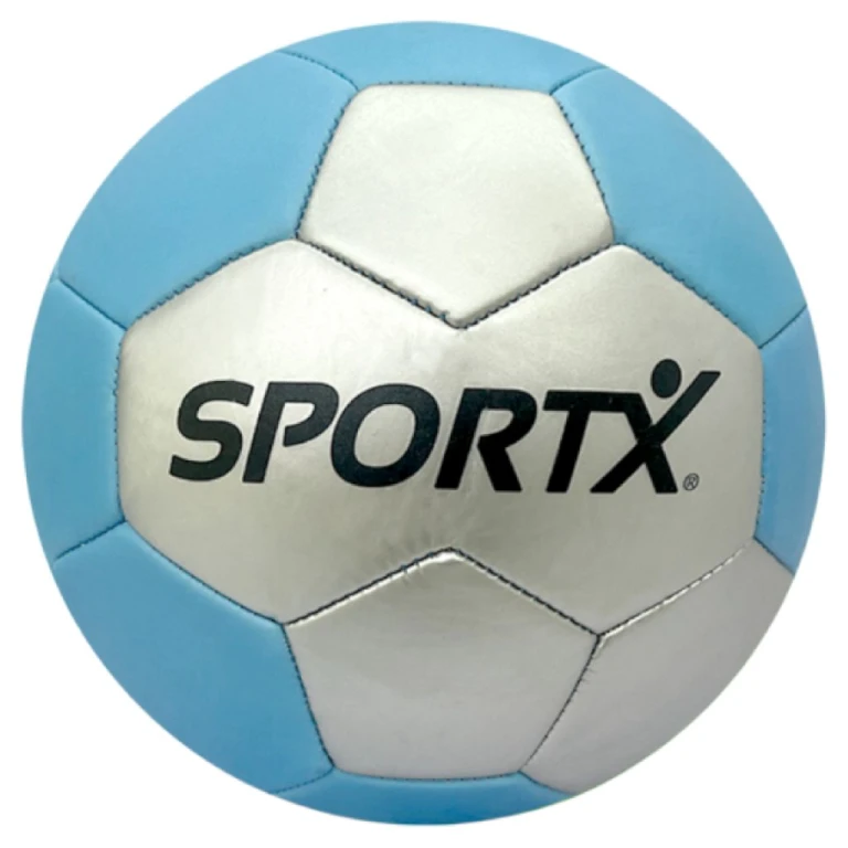 SportX Voetbal Maat 5 PVC Iceblue