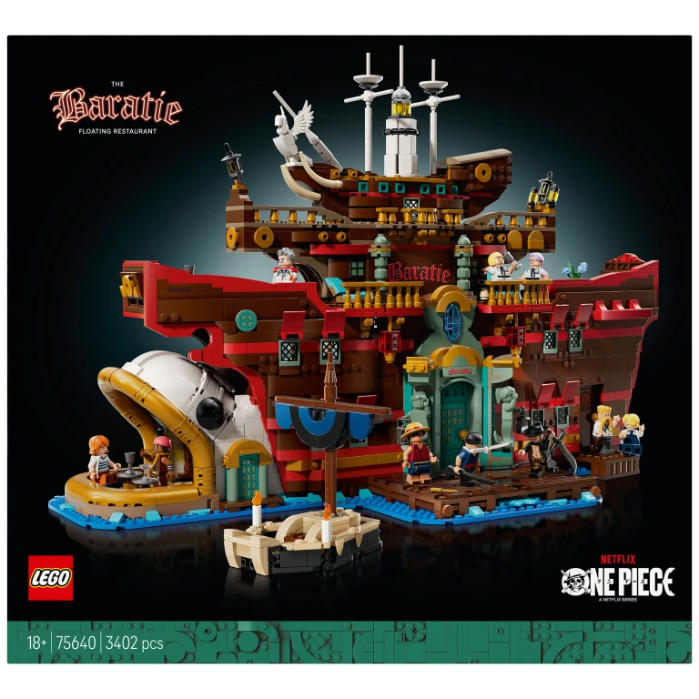 LEGO Lego Set One Piece Drijvend Restaurant Baratie 1 stuk