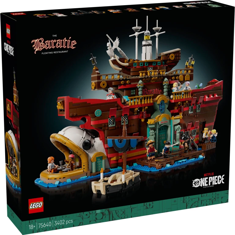 LEGO Lego Set One Piece Drijvend Restaurant Baratie 1 stuk