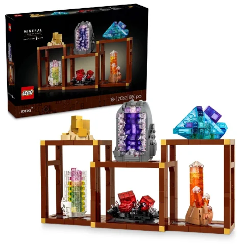 Lego 21362 Ideas Mineralenverzameling