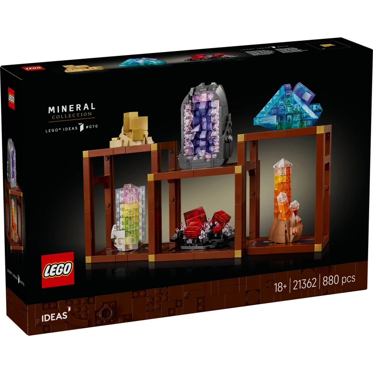 LEGO Ideas Mineralenverzameling Bouwset - 880 onderdelen