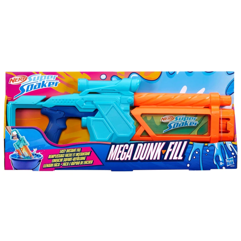 Nerf Super Soaker Mega Dunk Fill waterblaster (1 stuk)