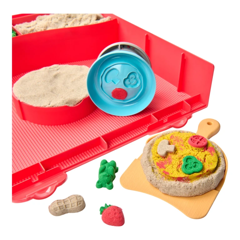 Kinetic Sand Squish Pizza Set 452 g