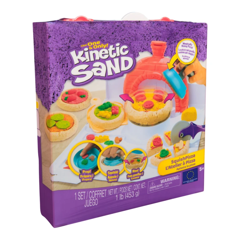 Kinetic Sand Squish Pizza Set 452 g