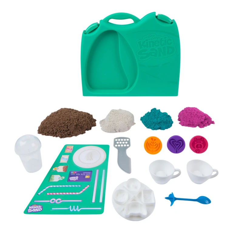 Kinetic Sand Strijkkralenset Cafe Case 1 stuk