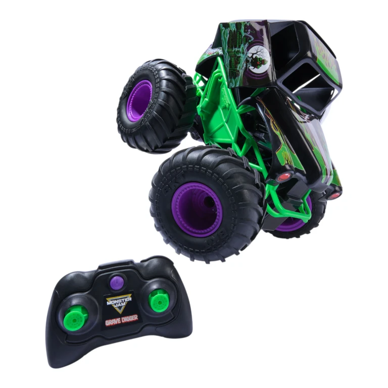Monster Jam Smash And Bash Grave Digger RC Monstertruck 1:15 - 1 stuk