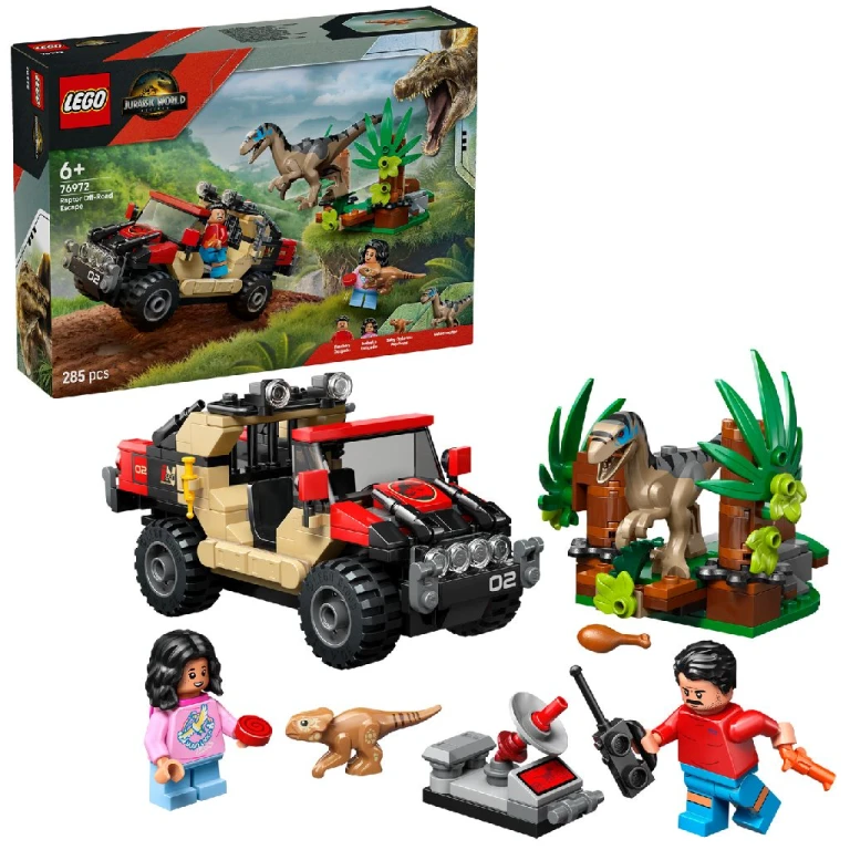 LEGO Jurassic World Raptorontsnapping Bouwset - 1 stuk