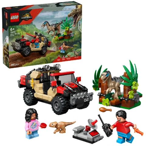 Lego 76972 Jurassic World Raptorontsnapping