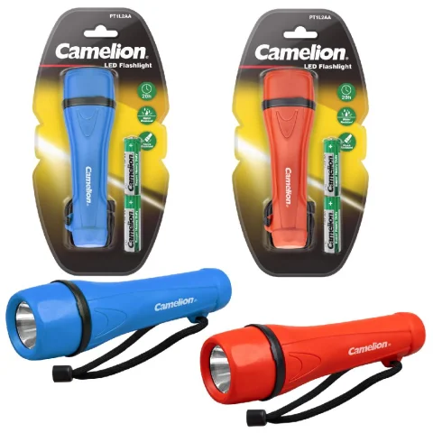 Zaklamp Camelion Incl. 2xAA R6
