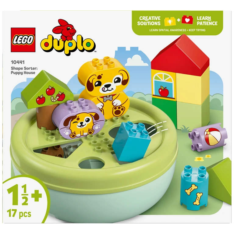 LEGO Duplo My First Vormenstoof Puppyhuis - 1 stuk