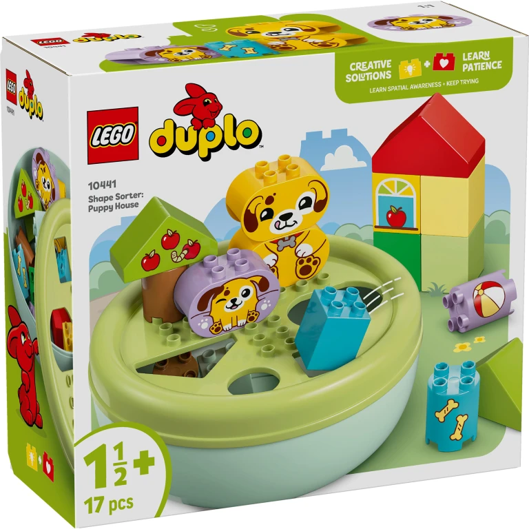 LEGO Duplo My First Vormenstoof Puppyhuis - 1 stuk