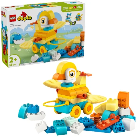 Lego 10448 Duplo Town 3in1 Dieren Op Wielen