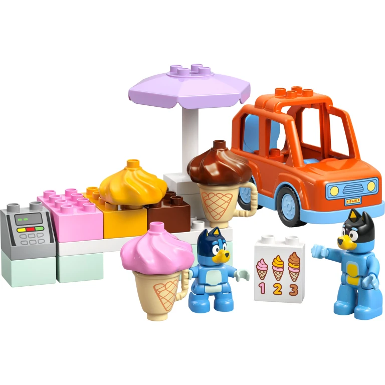 LEGO Duplo Bluey Ijsje Halen Bouwset - 1 stuk