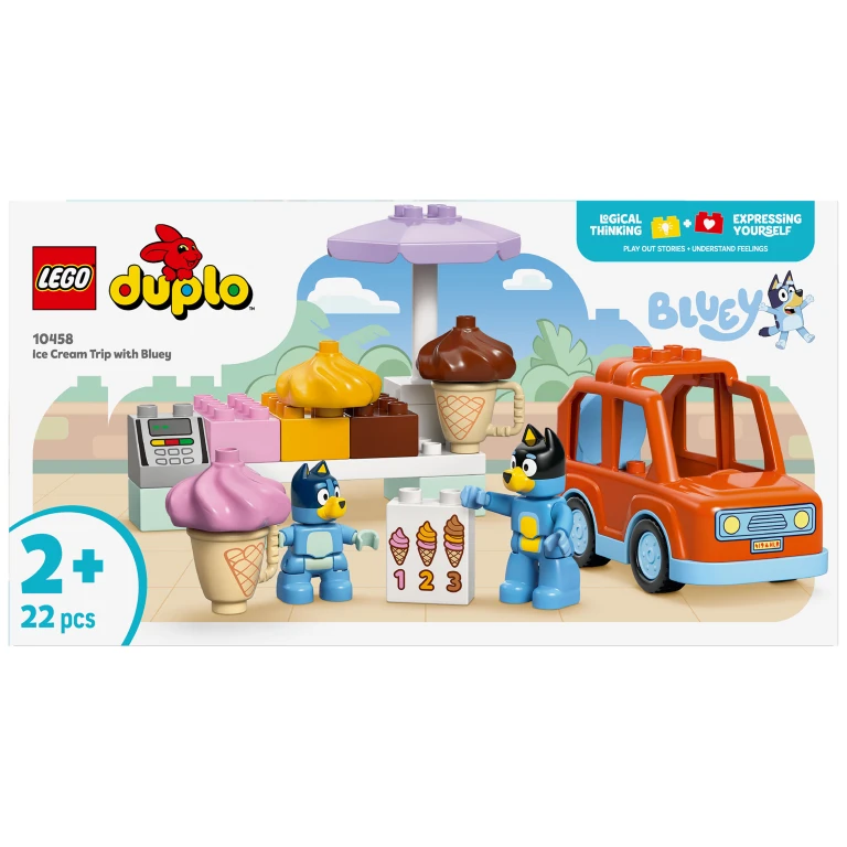 LEGO Duplo Bluey Ijsje Halen Bouwset - 1 stuk
