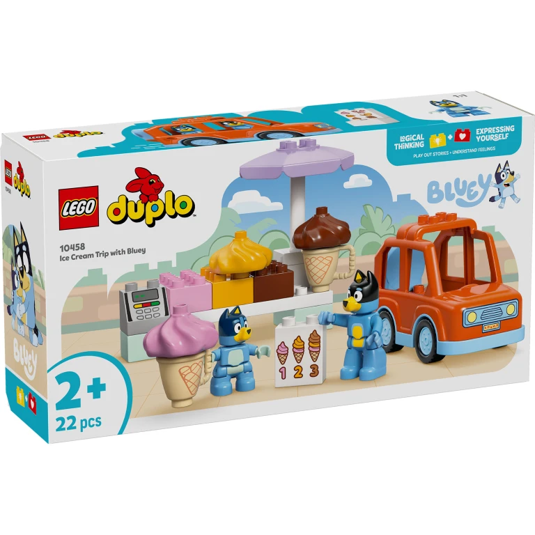 LEGO Duplo Bluey Ijsje Halen Bouwset - 1 stuk