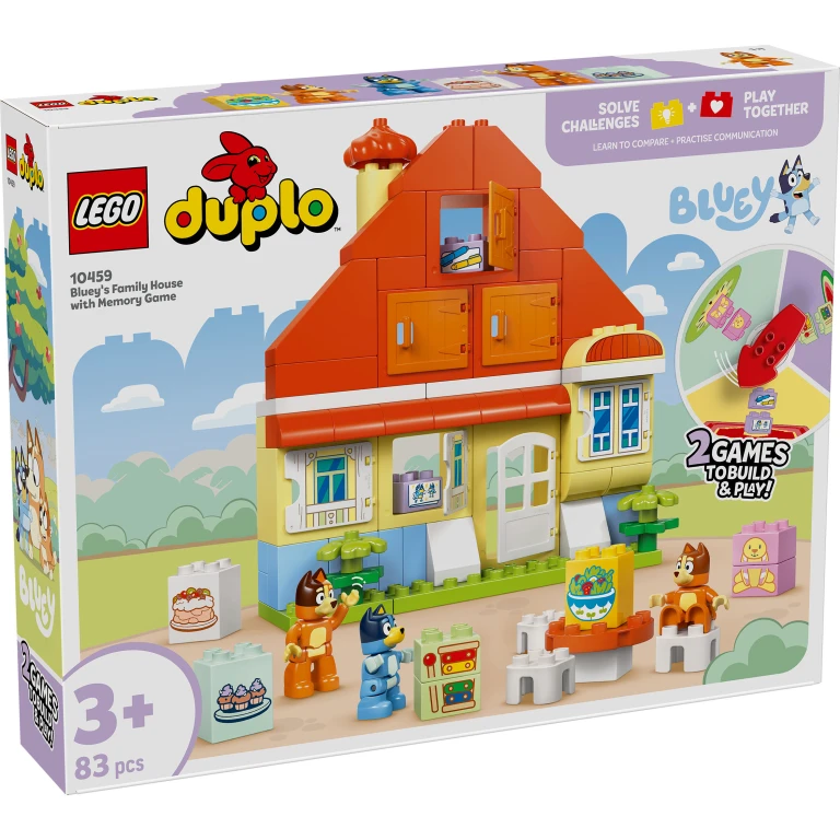 LEGO Duplo Bluey Huis Geheugenspel 1 stuk