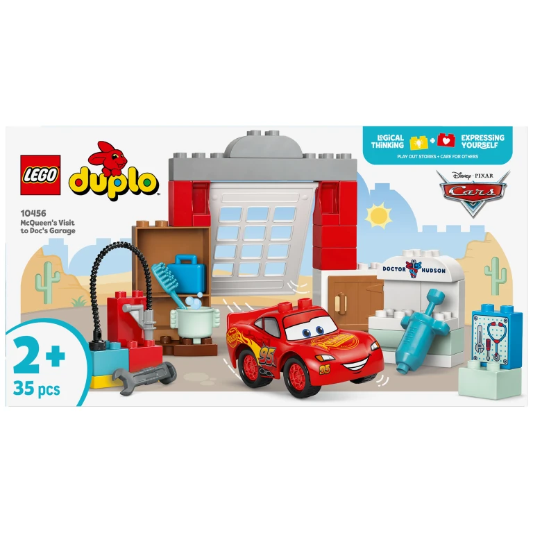 LEGO Duplo Disney Cars McQueen Bezoek aan Docs Garage - 1 stuk