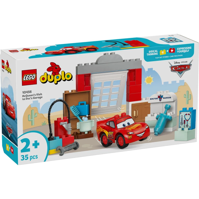 LEGO Duplo Disney Cars McQueen Bezoek aan Docs Garage - 1 stuk