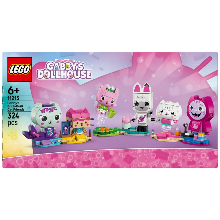 LEGO Gabby's Dollhouse Kattenvriendjes Bouwset - 6 figuren
