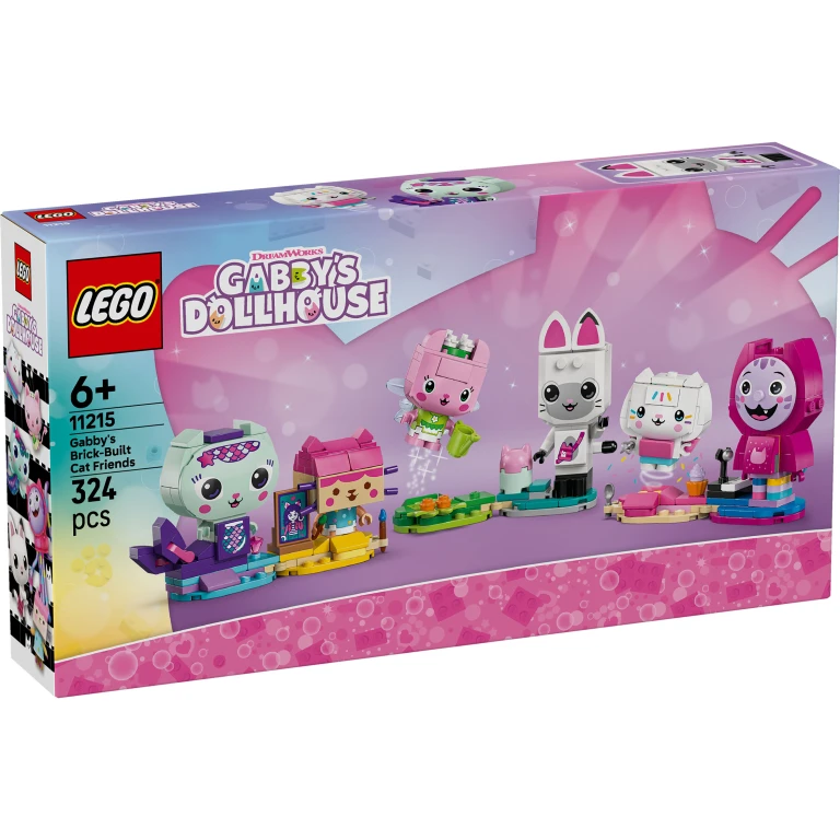 LEGO Gabby's Dollhouse Kattenvriendjes Bouwset - 6 figuren