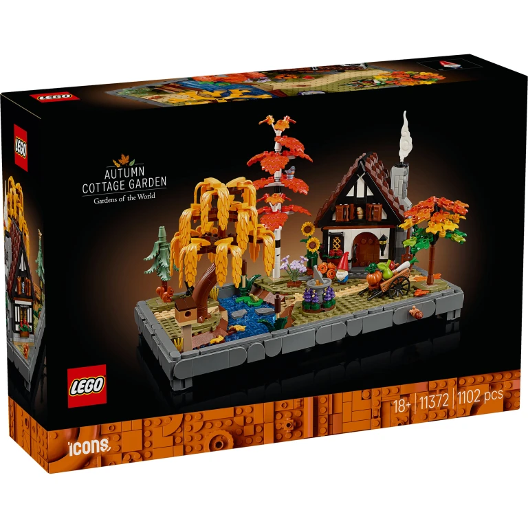 LEGO Icons Herfsttuin met Cottage bouwset