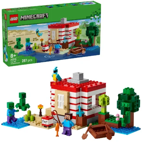 Lego 21275 Minecraft The TNT Jungle House