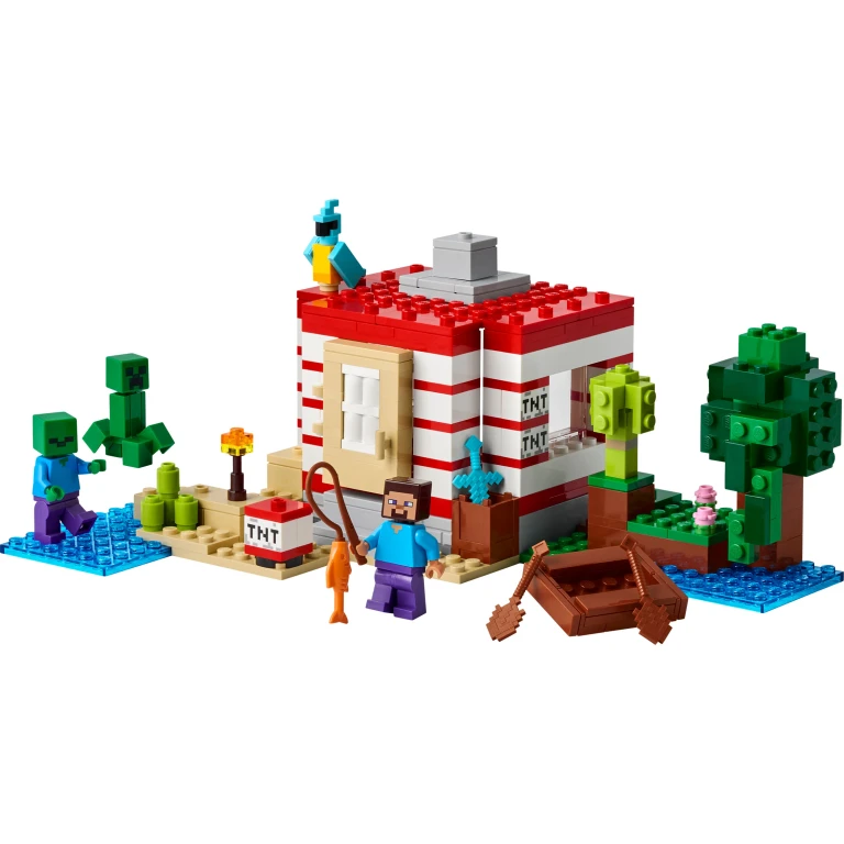 Lego Minecraft The TNT Jungle House Bouwset - 1 stuk