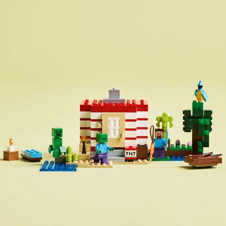 Lego Minecraft The TNT Jungle House Bouwset - 1 stuk