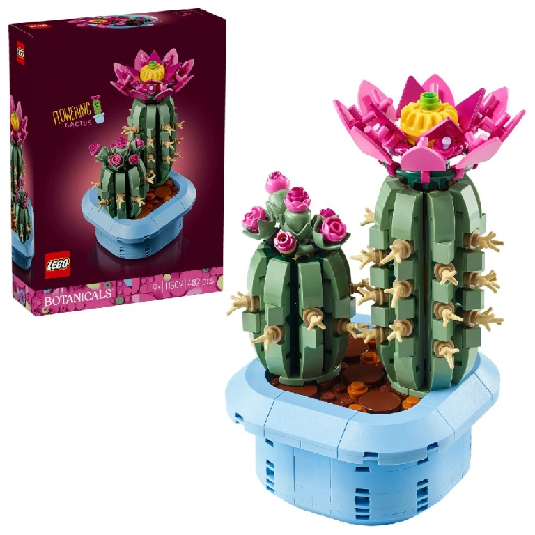 LEGO Botanicals Bloeiende Cactus Bouwset - 1 stuk