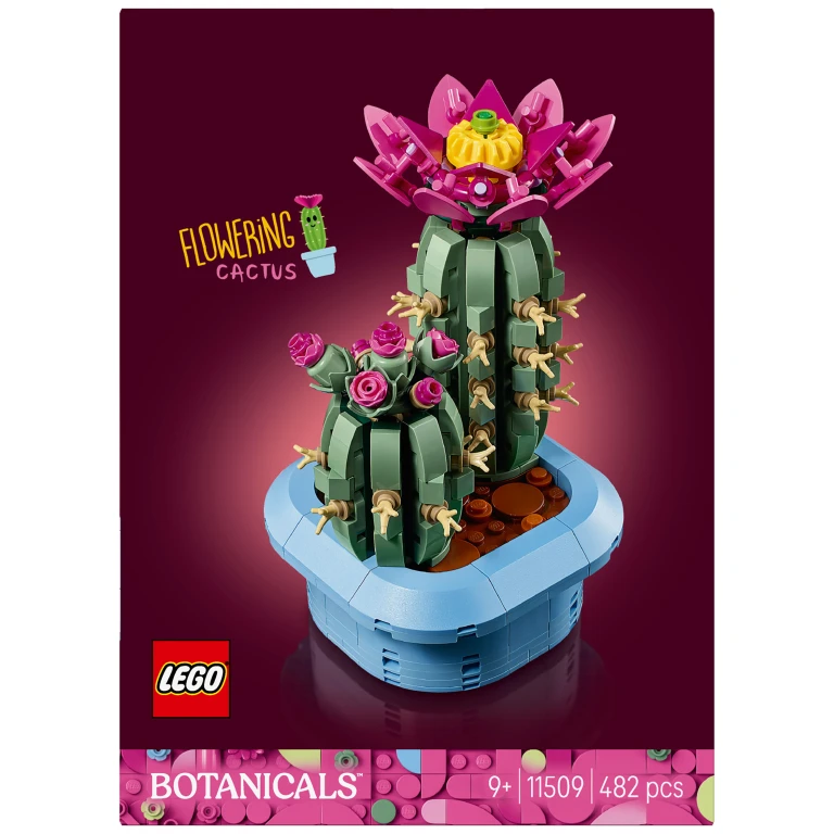 LEGO Botanicals Bloeiende Cactus Bouwset - 1 stuk