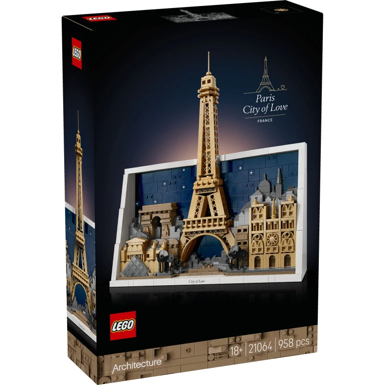 Lego Architecture Parijs Stad van de Liefde Bouwset - 1 stuk