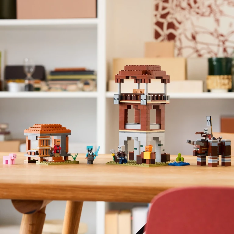LEGO Minecraft Plunderaar Buitenpost en Verwoester - 1 stuk