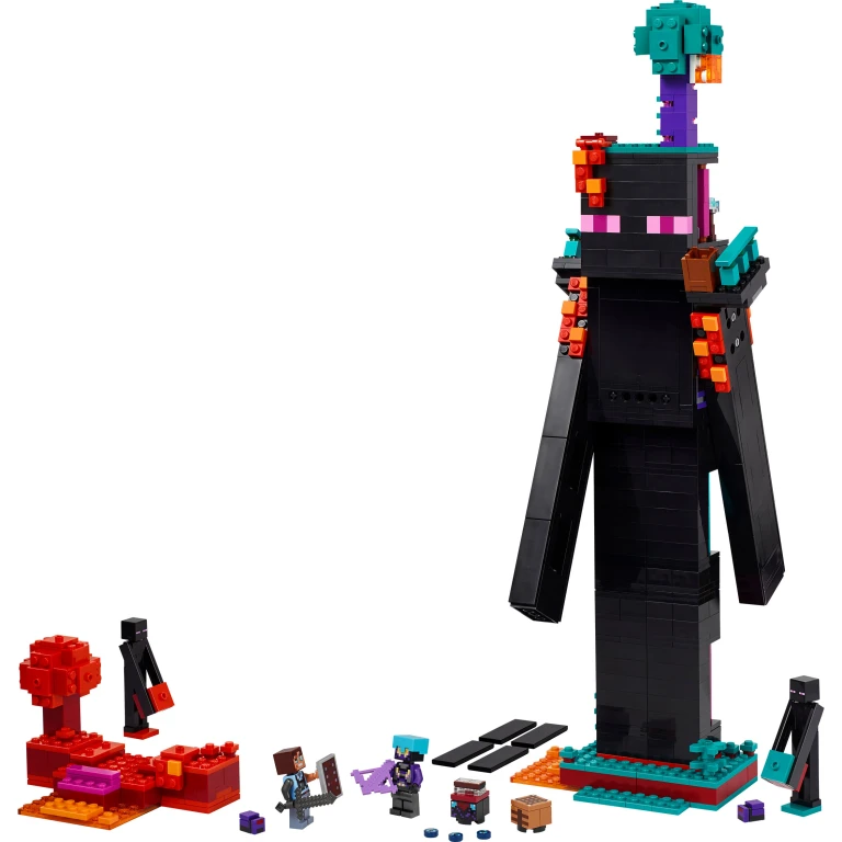Lego Minecraft The Enderman Tower Bouwset - 1 stuk