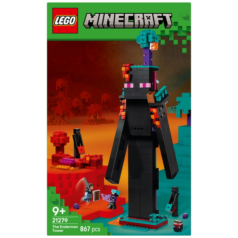 Lego Minecraft The Enderman Tower Bouwset - 1 stuk