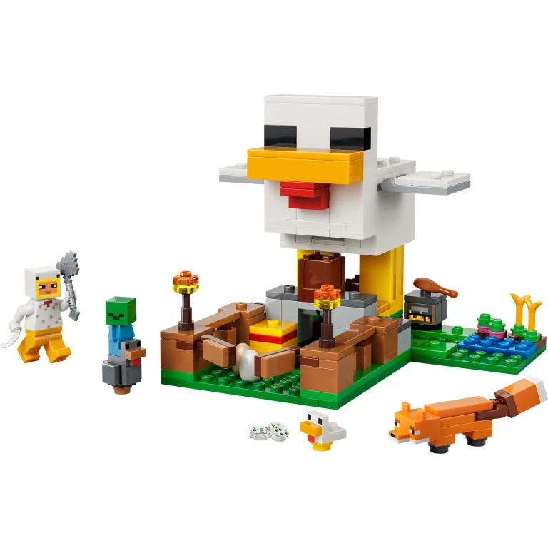 Lego Minecraft Kippenboerderij - 1 stuk
