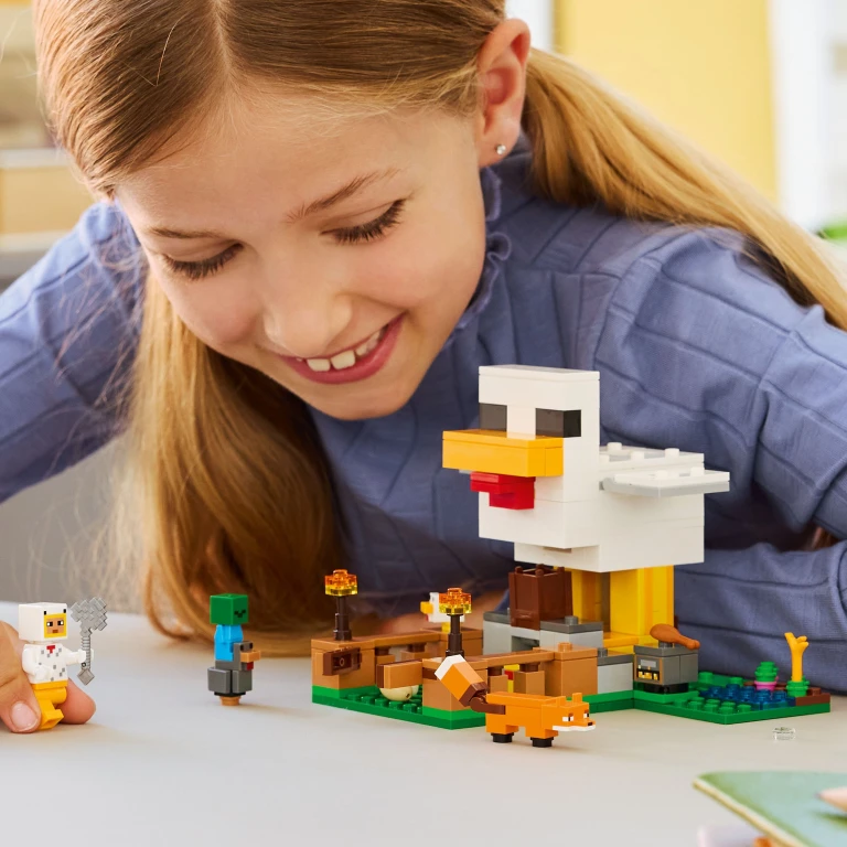 Lego Minecraft Kippenboerderij - 1 stuk