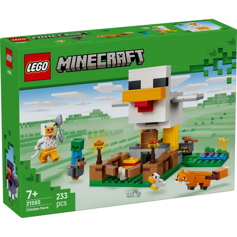 Lego Minecraft Kippenboerderij - 1 stuk