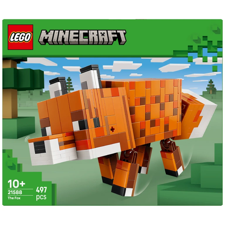LEGO Minecraft De Vos Bouwset - 1 stuk