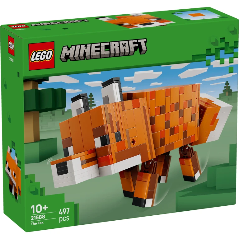 LEGO Minecraft De Vos Bouwset - 1 stuk