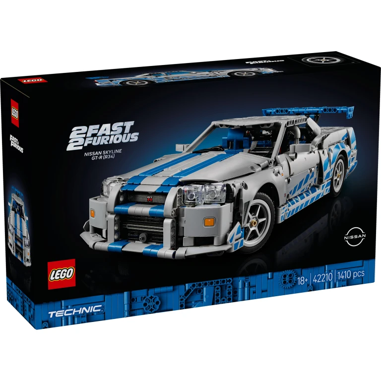 LEGO Technic 2 Fast 2 Furious Nissan Skyline GT-R (R34) - 1 stuk