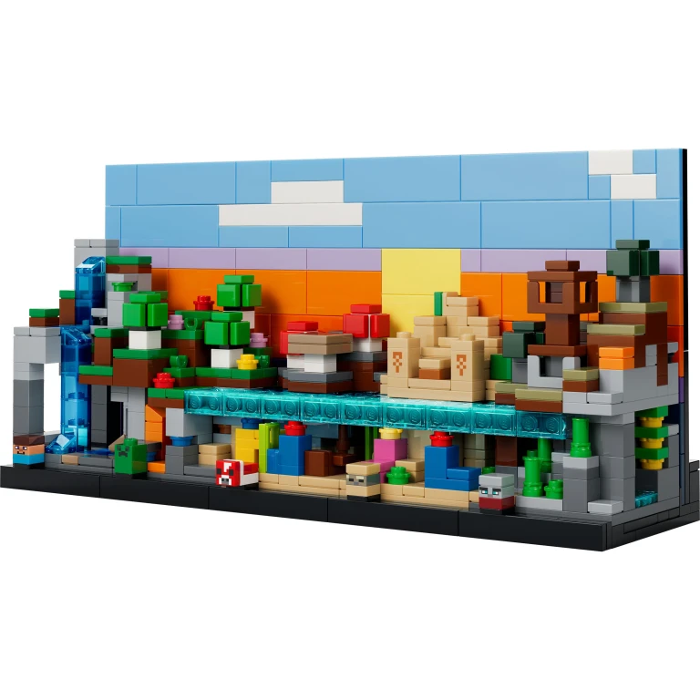 LEGO Minecraft Minibiomen Bouwset - 1 stuk