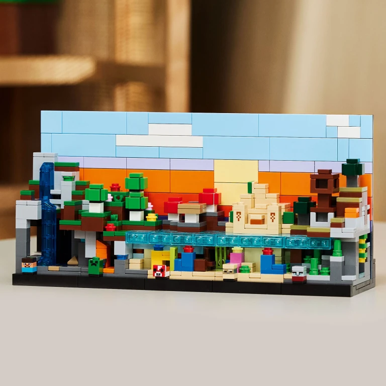 LEGO Minecraft Minibiomen Bouwset - 1 stuk